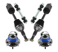 TRQ Front Steering & Drivetrain Kit Compatible with 1995-1996 Oldsmobile Aurora