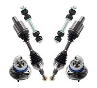 TRQ Front Steering & Drivetrain Kit Compatible with 1997-1999 Cadillac Seville