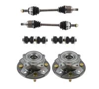 TRQ Front Steering & Drivetrain Kit Compatible with 1997 Acura CL 1994-1997 Honda Accord