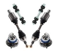 TRQ Front Steering & Drivetrain Kit Compatible with 1999 Cadillac Seville