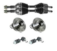 TRQ Front Steering & Drivetrain Kit Compatible with 2003 Saab 9-3