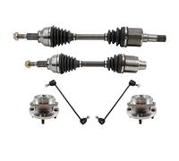 TRQ Front Steering & Drivetrain Kit Compatible with 2011-2014 Chrysler 200 Dodge Avenger