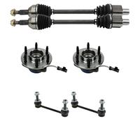 TRQ Front Steering & Drivetrain Kit Compatible with 2011 Cadillac STS