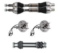 TRQ Front Steering & Drivetrain Kit Compatible with 2012-2018 Ram 1500 2019-2021 1500 Classic