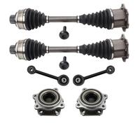 TRQ Front Steering & Drivetrain Kit Compatible with 2018-2019 Audi Q5