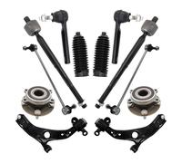 TRQ Front Steering Suspension Drivetrain Kit Compatible with 2017-2022 Mazda CX-5