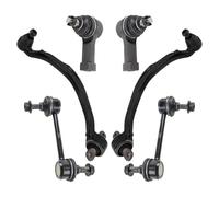 TRQ Front Steering & Suspension Kit Compatible with 1995-2000 Chrysler Sebring Dodge Avenger 1995-1998 Eagle Talon 1995-1999 Mitsubishi Eclipse 1994-1998 Galant