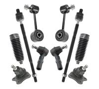 TRQ Front Steering & Suspension Kit Compatible with 1998-2000 Volkswagen Beetle 1999-2006 Golf 1999-2005 Jetta
