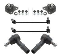 TRQ Front Steering & Suspension Kit Compatible with 2005 Volkswagen Jetta