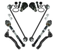 TRQ Front Steering & Suspension Kit Compatible with 2008-2013 Nissan Rogue