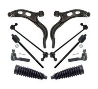 TRQ Front Steering & Suspension Kit Compatible with 2010-2012 Ford Flex Taurus Lincoln MKS MKT
