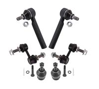 TRQ Front Steering & Suspension Kit Compatible with 2010-2014 Subaru Legacy