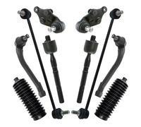 TRQ Front Steering & Suspension Kit Compatible with 2011-2012 Hyundai Sonata Kia Optima