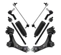 TRQ Front Steering & Suspension Kit Compatible with 2011-2016 Volvo S60 2007-2014 S80