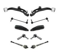 TRQ Front Steering & Suspension Kit Compatible with 2013-2017 Ford Police Interceptor Sedan 2014-2017 Special Service Police Sedan 2013-2015 Lincoln MKT