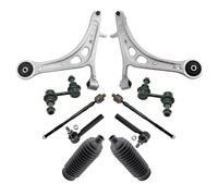 TRQ Front Steering & Suspension Kit Compatible with 2015-2019 Subaru WRX