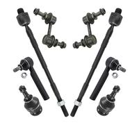 TRQ Front Steering & Suspension Kit Compatible with 2016-2019 Subaru WRX STI