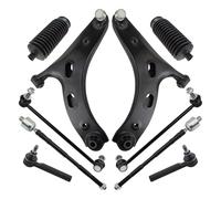 TRQ Front Steering & Suspension Kit Compatible with 2018 Subaru Crosstrek
