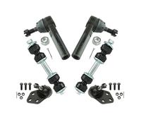 TRQ Front Steering & Suspension Kit Compatible with 85-96 98 87-99 Bonneville 86-91 Delta 88 85-93 DeVille 85-90 Electra 85-92 Fleetwood 91-99 LeSabre 96-99 LSS 91-96 Park Avenue 97-98 Regency