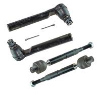 TRQ Front Tie Rod Set Compatible with 2007-2011 Honda CR-V