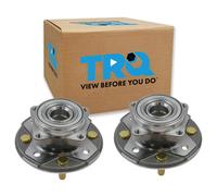 TRQ Front Wheel Hub Bearings Assembly Set Compatible with 1997 Acura CL 1990-1997 Honda Accord