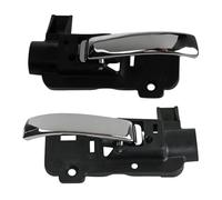TRQ Left & Right Interior Door Handle Set Rear Driver & Passenger Side Compatible with 2011-2014 Dodge Avenger