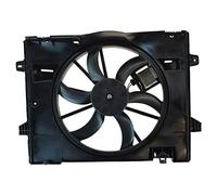 TRQ Radiator Cooling Fan Assembly Compatible with 2006-2011 Ford Crown Victoria Lincoln Town Car Mercury Grand Marquis