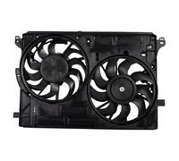 TRQ Radiator Cooling Fan Assembly FO3115248 Compatible with 2017-2020 Lincoln Continental MKZ
