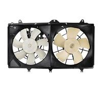 TRQ Radiator Dual Cooling Fan Assembly Compatible with 2014-2017 Chevrolet Caprice SS GM3115286 GM3115311