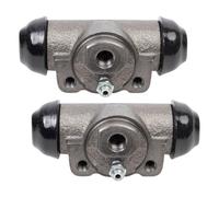 TRQ Rear Wheel Cylinder Set Driver & Passenger Side Compatible with 1980-1993 Ford Mustang 1983-1987 Thunderbird 2002-2009 Mazda B2300 2002-2007 B3000 B4000 1979-1986 Mercury Capri 1983-1988 Cougar