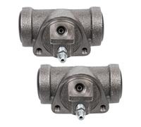 TRQ Rear Wheel Cylinder Set Driver & Passenger Side Compatible with 64-79 Buick 64-81 Chevrolet Oldsmobile Pontiac