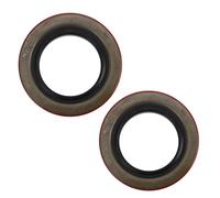 TRQ Rear Wheel Seal Driver & Passenger Side Compatible with Buick Cadillac Chevrolet Chrysler Dodge Ford GMC Isuzu Jeep Lincoln Mazda Mitsubishi Oldsmobile Plymouth Pontiac Ram