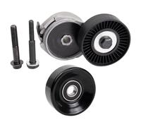 TRQ Serpentine Drive Belt Component Kit Compatible with 1993-2008 Ford Ranger 1998-2007 Taurus 1994-2007 Mazda B3000 1998-2005 Mercury Sable