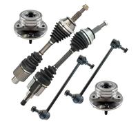 TRQ Steering & Drivetrain Kit Compatible with 1996-2007 Ford Taurus 1996-2005 Mercury Sable