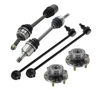 TRQ Steering & Drivetrain Kit Compatible with 2001-2005 Chrysler Sebring Dodge Stratus 2000-2002 Mitsubishi Eclipse 1999-2003 Galant