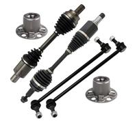 TRQ Steering & Drivetrain Kit Compatible with 2012-2013 Mercedes-Benz C250 2008-2010 C300 2008-2015 C350 2012-2014 E350 2015-2016 E400