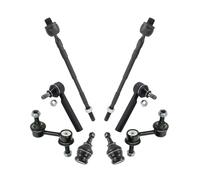 TRQ Steering & Suspension Kit Compatible with 2008-2014 Subaru Impreza