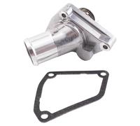 TRQ Thermostat with Housing Assembly Compatible with INFINITI Nissan