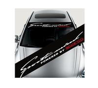 TRQCHIPS Car Windshield Stickers, for Dacia Dokker 2012-2020/Dacia Dokker Van 2013-2021 Sticker Car Front Window Windshield banner sunstrip, Self-Adhesive Windscreen Sun Strip Sticker