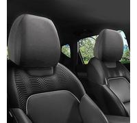 TRQCHIPS for Audi A3 8P 2003-2013 Car Headrest Covers 2 Pack, Head Rest Protectors with Elastic Band, Split Headrest Sleeves for Car Seats,B
