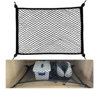 TRQCHIPS for BMW Mini Cooper S F54 Clubman 2018-2023 2024 Car Boot Net, 80x60cm Heavy Duty Cargo Net for Car Trunk, Stretchable Elastic Luggage Net for Secure Storage