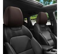 TRQCHIPS for Jeep Compass 2017 2018 2019 2020 2021 2022 2025 Car Headrest Covers 2 Pack, Head Rest Protectors with Elastic Band, Split Headrest Sleeves for Car Seats,C