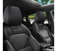 TRQCHIPS for MG Marvel R 2021-2024 2025 Car Headrest Covers 2 Pack, Head Rest Protectors with Elastic Band, Split Headrest Sleeves for Car Seats,A