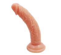 TRQOYTU 13.5cm Anal Gay Toy Jelly Jelly Penis Silicone Classic Suction Cup Tail Tail Anal Plug Sex Toy for Men