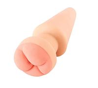 TRQOYTU 2 in 1 Masturbator Cup Butt Plug Penis Sleeve Insert Design Hollow Anal Plug Gay Large Anal Dilator Prostate Masturbators Anal Balls Extreme Erotic Sex Toy Men Women