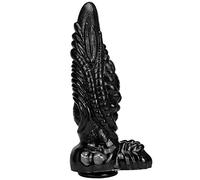TRQOYTU 2KG Realistic Dildo Silicone Real Large Size Dildo, Large Anal Dildo with Strong Suction Cup to Stimulate G Spot, with Glans and Testicles, 360° Rotation Classic Dildo for Men and Women