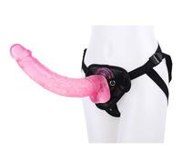 TRQOYTU 34 Cm Extra Long Strap-on, Soft Silicone Material, Adjustable Prostate Stimulator, Vaginal Anal Masturbator in One, Anal Plug Sex Toy, The First Choice for Extreme Lesbian Couples