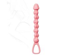 TRQOYTU Anal Beads Butt Plug Flexible Skin-Friendly Anal Plugs Anal Chain with Balls in Various Sizes for Sexual Stimulation Gradual Anal Chain Anal Sex Toy for Couples