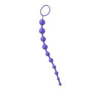TRQOYTU Anal Chain Silicone Anal Beads Anal Plug Anal Dildo with Pull Ring Waterproof Anal Beads Butt Plug Anus Stimulation Masturbator Anal Trainer Anal Dilation Sex Toy for Couples