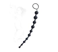 TRQOYTU Anal Chain Silicone Anal Beads Anal Plug Anal Dildo with Pull Ring Waterproof Anal Beads Butt Plug Anus Stimulation Masturbator Anal Trainer Anal Dilation Sex Toy for Couples